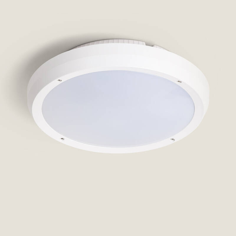 Imagen de Plafón Circular para Exterior Ø300 mm IP65 Curio Blanco