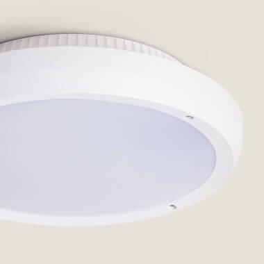 Imagen de Plafón Circular para Exterior Ø300 mm IP65 Curio Blanco