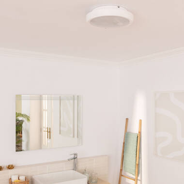 Imagen de Plafón Circular para Exterior Ø300 mm IP65 Curio Blanco