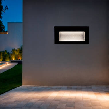 Imagen de Baliza Exterior LED 4W Empotrable Pared Rectangular Edulis