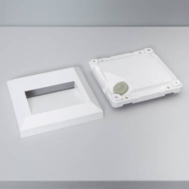 Imagen de Baliza Exterior LED Superficie Pared Cuadrado  Edulis