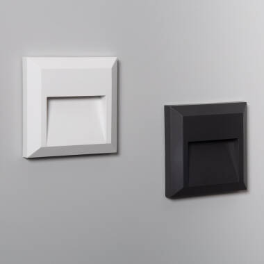 Imagen de Baliza Exterior LED Superficie Pared Cuadrado  Edulis