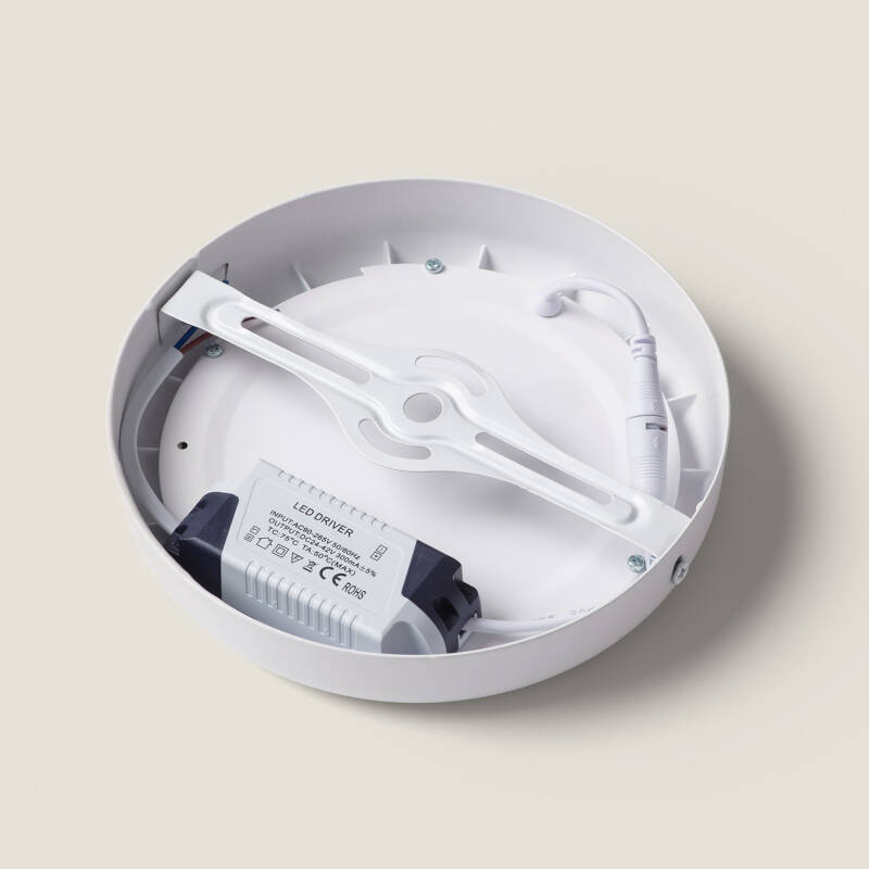 Imagen de Plafón LED 12W Circular Metal Ø180 mm Design White 
