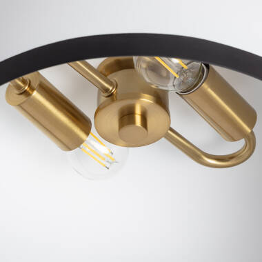 Imagem de Plafon Circular Alumínio  Ø300 mm Chandelier 