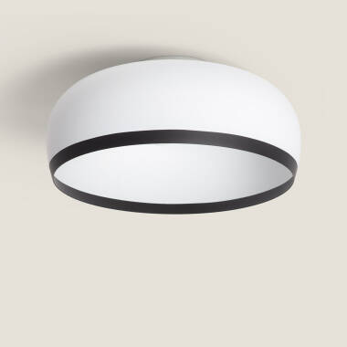 Plafon Circular Alumínio  Ø300 mm Chandelier