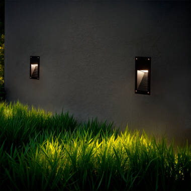 Imagen de Baliza Exterior LED 3W Empotrable Pared Olite Imagen de Baliza Exterior LED 3W Empotrable Pared Olite