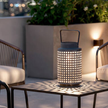 Lámpara de Mesa LED Solar Portátil con Batería Recargable Small Árta