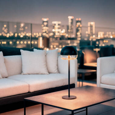 Imagen de Lámpara de Mesa LED Portátil para Exterior con Batería USB Recargable Adair