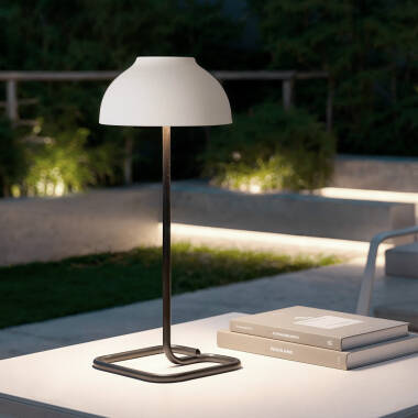 Imagen de Lámpara de Mesa LED Portátil para Exterior con Batería USB Recargable Carlo