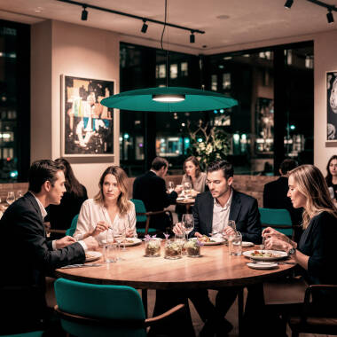 Lámpara Colgante Acústica LED 30W Fieltro Otti-L