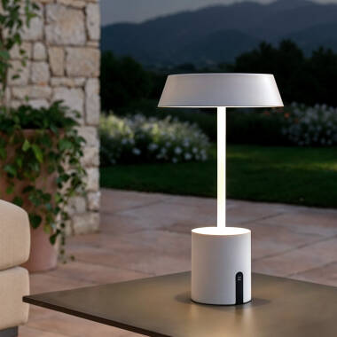 Lámpara de Mesa LED Metal Inalámbrica para Exterior Ula