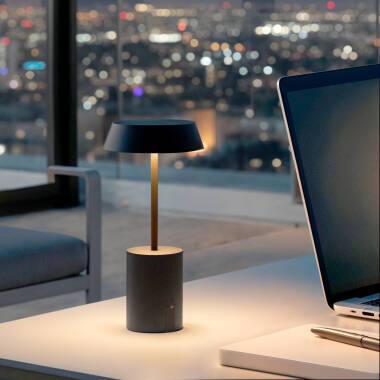 Lámpara de Mesa LED Metal Inalámbrica para Exterior Ula