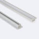 Imagen de Perfil Aluminio Empotrable con Clips para Tiras LED hasta 12 mm