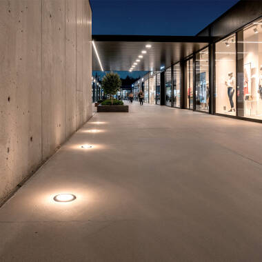 Imagem de Baliza Exterior LED 2W Encastrável na Parede Rushe