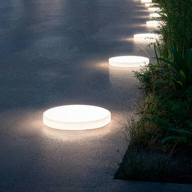 Baliza Exterior LED 2W Empotrable Suelo Circular Lex