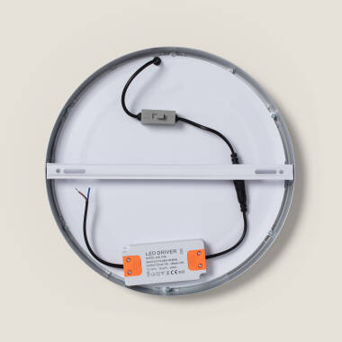 Imagen de Plafón LED 24W Circular Aluminio Ø280 mm Slim CCT Seleccionable Galán SwitchDimm