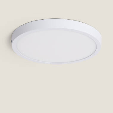 Plafon LED 24W Circular Alumínio Ø280 mm Slim CCT Seleccionável Galán SwitchDimm