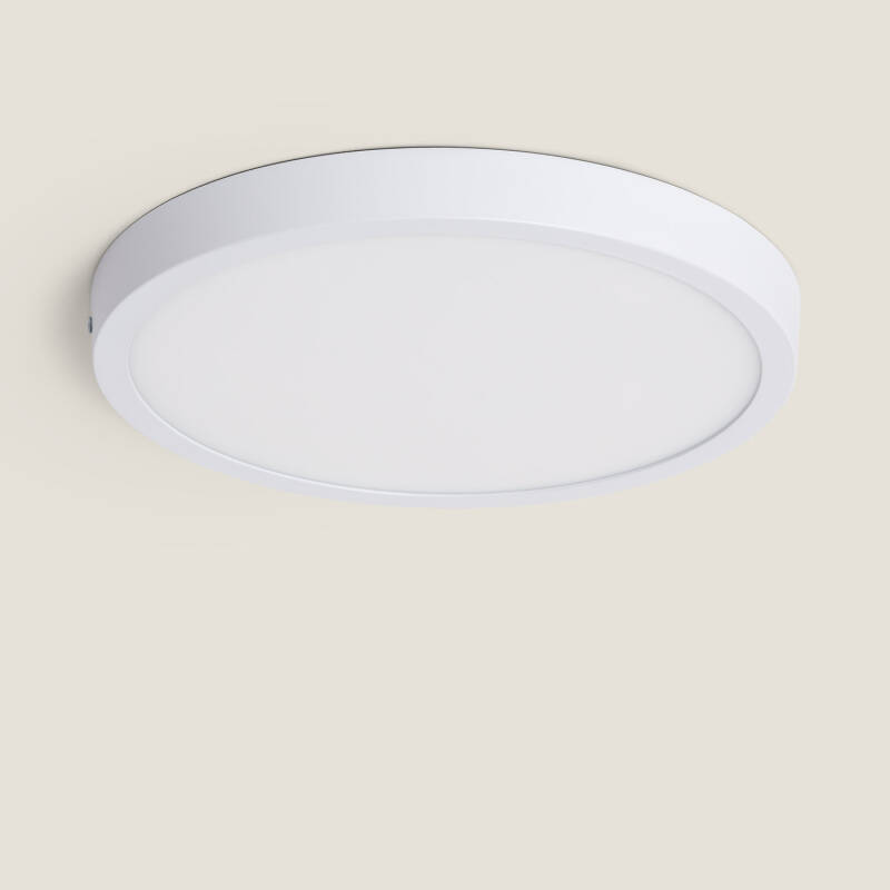 Imagem de Plafon LED 24W Circular Alumínio Ø280 mm Slim CCT Seleccionável Galán SwitchDimm