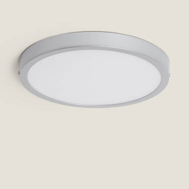 Plafon LED 24W Circular Alumínio Ø280 mm Slim CCT Seleccionável Galán SwitchDimm