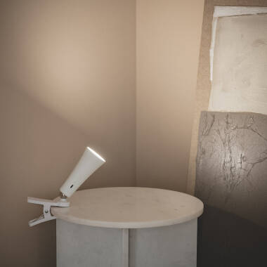 Imagen de Lámpara de Mesa LED Portátil Metal con Batería USB Recargable Bysta