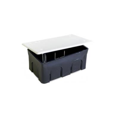 Caixa de Junção115x64x46 com Tampa e Garra Metálica C20