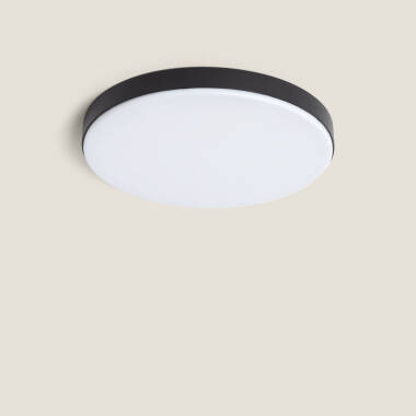 Plafón Exterior LED 24W Circular Ø220 mm Regulável