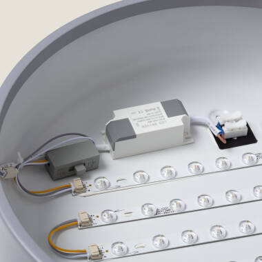 Imagen de Plafón LED 24W Metal Ø350 mm CCT Seleccionable Eyelight