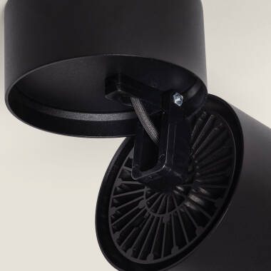 Imagen de Aplique LED 30W de Aluminio Circular Negro New Onuba