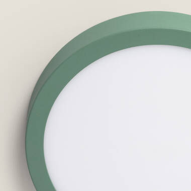 Imagen de Plafón LED 18W Circular Aluminio Ø210 mm Slim CCT Seleccionable Galán SwitchDimm