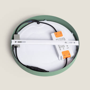 Imagen de Plafón LED 18W Circular Aluminio Ø210 mm Slim CCT Seleccionable Galán SwitchDimm