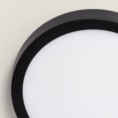 Imagem de Plafon LED 18W Circular Alumínio Ø210 mm Slim CCT Seleccionável Galán SwitchDimm Imagem de Plafon LED 18W Circular Alumínio Ø210 mm Slim CCT Seleccionável Galán SwitchDimm