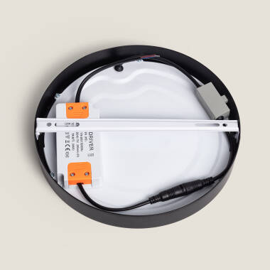 Imagem de Plafon LED 18W Circular Alumínio Ø210 mm Slim CCT Seleccionável Galán SwitchDimm Imagem de Plafon LED 18W Circular Alumínio Ø210 mm Slim CCT Seleccionável Galán SwitchDimm