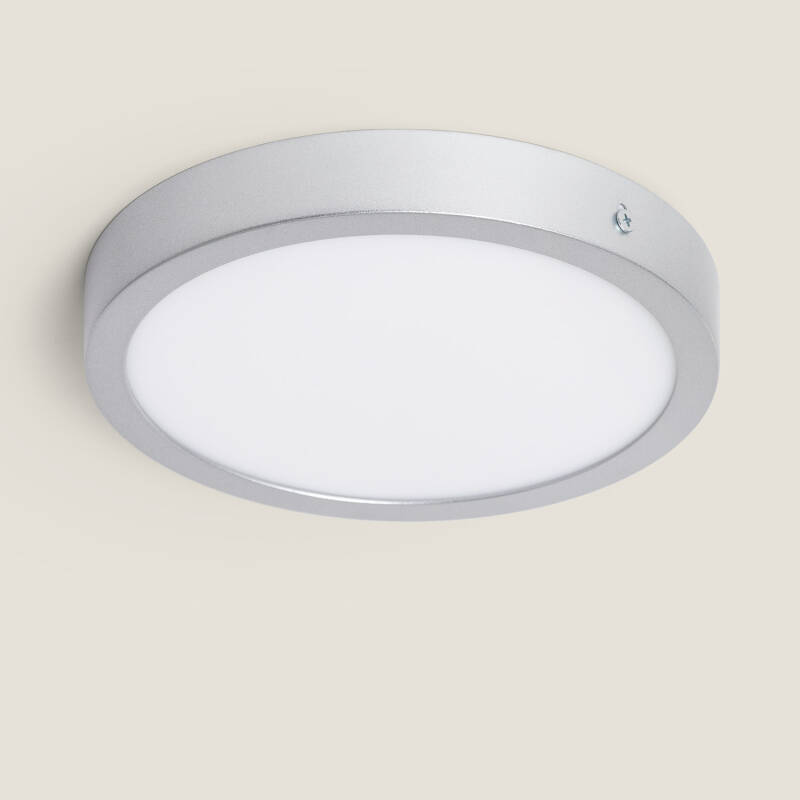 Imagen de Plafón LED 18W Circular Aluminio Ø210 mm Slim CCT Seleccionable Galán SwitchDimm