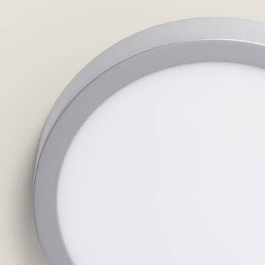 Imagen de Plafón LED 18W Circular Aluminio Ø210 mm Slim CCT Seleccionable Galán SwitchDimm