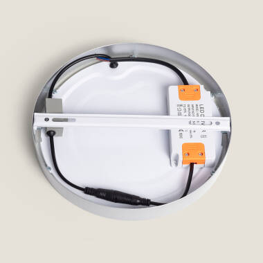 Imagen de Plafón LED 18W Circular Aluminio Ø210 mm Slim CCT Seleccionable Galán SwitchDimm