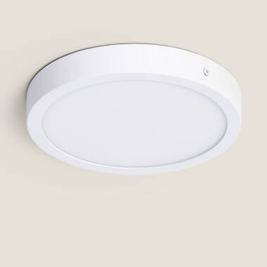 Plafón LED 18W Circular Aluminio Ø210 mm Slim CCT Seleccionable Galán SwitchDimm