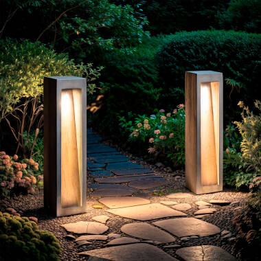 Imagem de Baliza Exterior LED Regulável 6W Cemento Lumixa