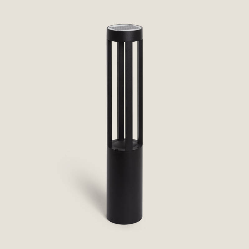 Imagem de Baliza Solar Exterior LED 1.5W Superfície de Pé 80cm Siparia