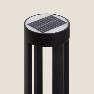 Imagem de Baliza Solar Exterior LED 1.5W Superfície de Pé 80cm Siparia