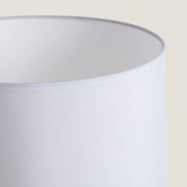 Imagen de Lámpara de Mesa de Madera y Tela Dabai