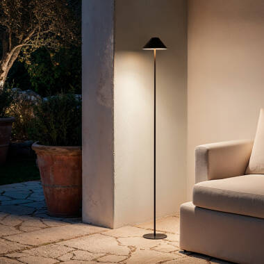 Imagen de Lámpara de Pie LED Portátil para Exterior con Batería USB Recargable Metal Kivuli