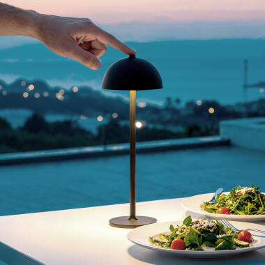 Lámpara de Mesa LED Portátil con Batería USB Recargable Kael