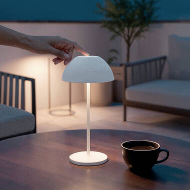 Candeeiro de Mesa LED 2W Portátil com Bateria USB Recarregável Mugla