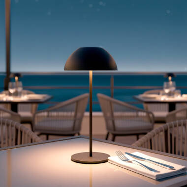 Imagem de Candeeiro de Mesa LED 2W Portátil com Bateria USB Recarregável Mugla
