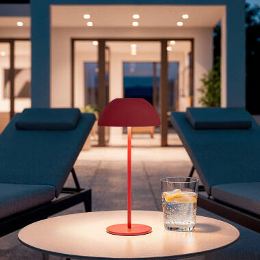 Imagem de Candeeiro de Mesa LED 2W Portátil com Bateria USB Recarregável Mugla