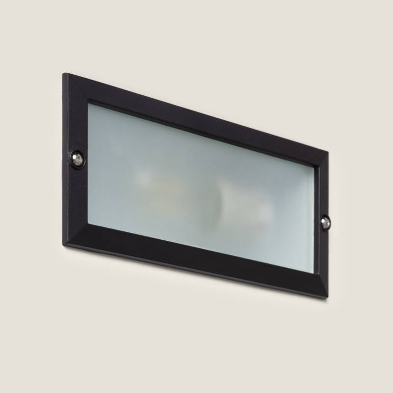Imagen de Baliza Exterior Empotrable Pared Aluminio para Bombilla E27