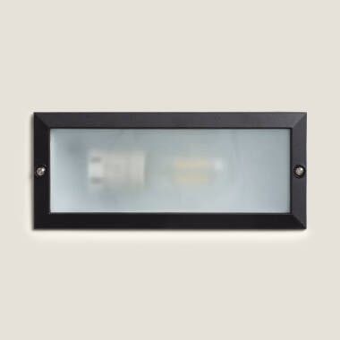 Imagen de Baliza Exterior Empotrable Pared Aluminio para Bombilla E27