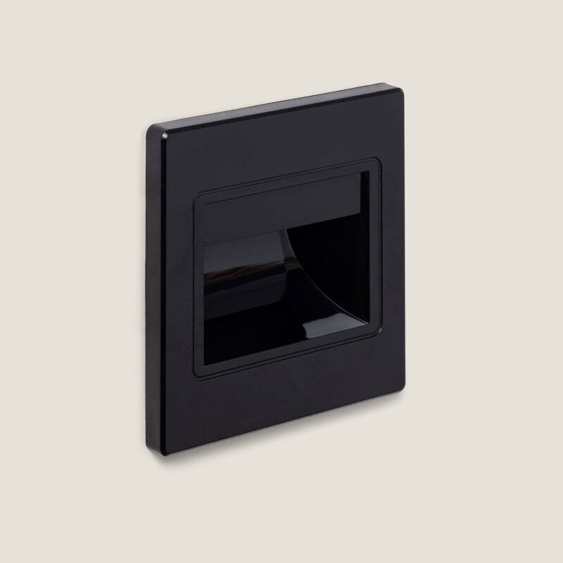 Imagem de Baliza LED 1.5W Encastrável Parede Preto Randy