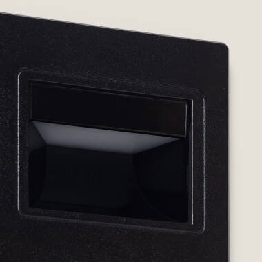 Imagem de Baliza LED 1.5W Encastrável Parede Preto Randy