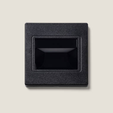 Imagem de Baliza LED 1.5W Encastrável Parede Preto Randy